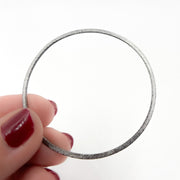 50MM Black Rhodium Sterling Silver Ring Connector